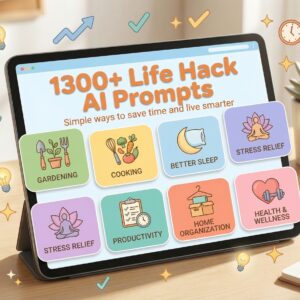 1300+ Life Hack AI Prompts