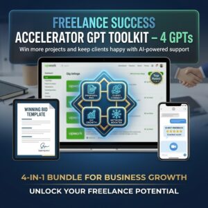 Freelance Success Accelerator GPT Toolkit - 4 GPTs