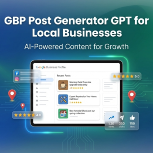 GBP Post Generator GPT for Local Businesses
