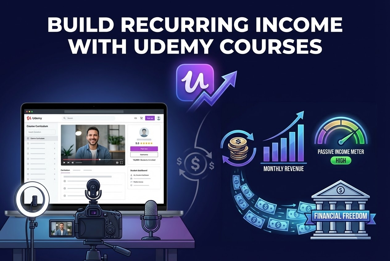 Build Recurring Income with Udemy Courses